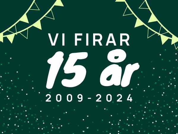 Firar 15 år