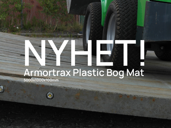 Nyhet ArmorTrax Plastic Bog Mat